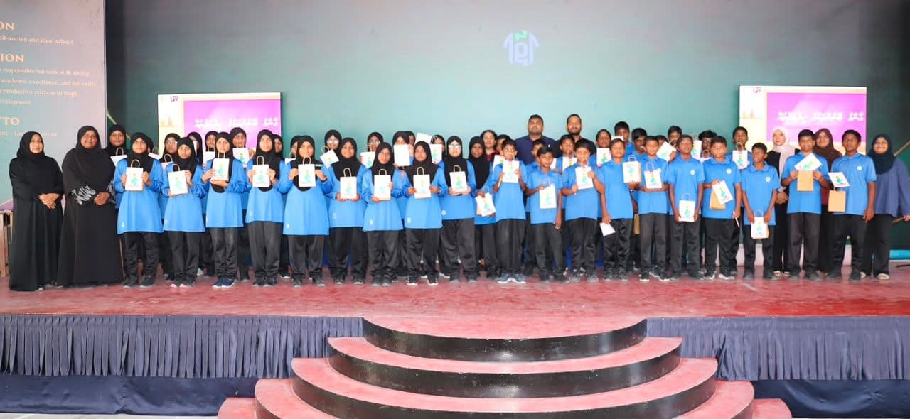 URA in collaboration with Dhaalu Atoll Education Center, conducted an awareness session on utility service sectors, for the students of grade 7.